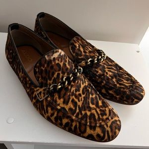 Aldo cheetah men's loafers